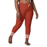 Descendants of the Island FRO White Stripes Crossover leggings with pockets