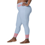 Descendants of the Island Pazblue Coral Crossover leggings with pockets