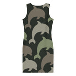 Descendants of the Island Dolphin Camo 2 Cut & Sew Dress