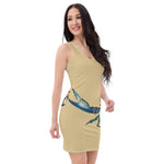 Descendants of The Island Blue Crab Wrap Cut & Sew Dress