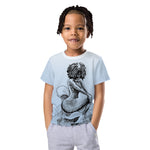 Island Powder Mermaid Kids crew neck t-shirt