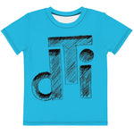 DTI Blue Crayon Kids crew neck t-shirt