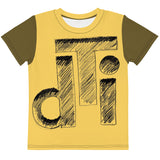 DTI Sunset Brown Kids crew neck t-shirt