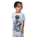 Island Powder Mermaid Kids crew neck t-shirt