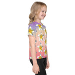 Descendants of the Island Lotus Plumeria Kids crew neck t-shirt