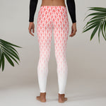 Descendants of the Island Coral and White D Leggings