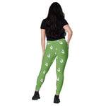 Descendants of The Island hand Pattern Leggings with pockets