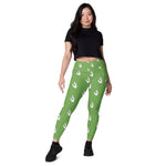 Descendants of The Island hand Pattern Leggings with pockets