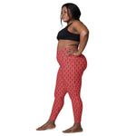 Descendants of the Island Strawberry Coral Leggings with pockets