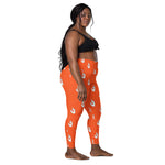 Descendants of The Island hand print Trojan Leggings with pockets