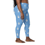 Descendants of The Island Jody Blue Hand Pattern Leggings with pockets