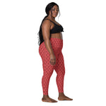 Descendants of the Island Strawberry Coral Leggings with pockets