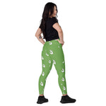 Descendants of The Island hand Pattern Leggings with pockets