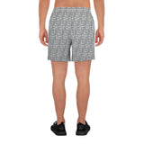 Descendants of the Island Greco Silver Men's Athletic Long Shorts