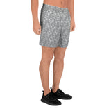 Descendants of the Island Greco Silver Men's Athletic Long Shorts