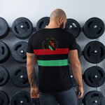 Descendants of the Island Juneteenth Fist Men's Athletic T-shirt