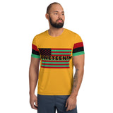 Descendantsof the Island Juneteenth 1 Men's Athletic T-shirt