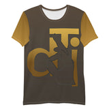 DTI Robo Gold  Men's Athletic T-shirt