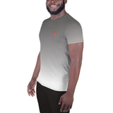 Descendants of the Island Coral Logo Men's Athletic T-shirt