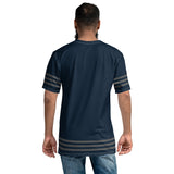 Descendants of the Island Navy Grey Stripes Men's t-shirt