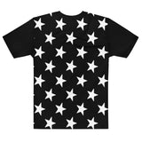 DTI Black and White One Heart With Stars t-shirt