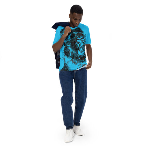 Island Blue Gorilla Men's t-shirt