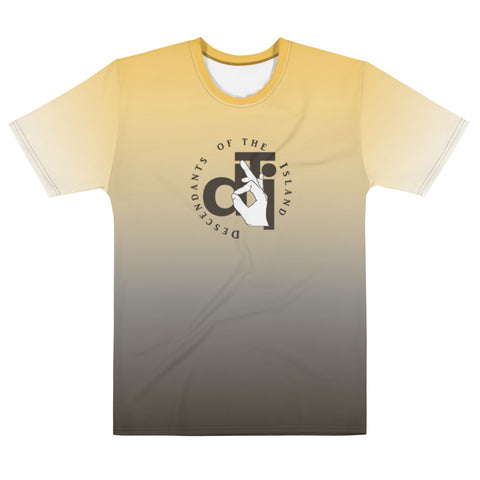 Descendants of The Island Gold Fade Men's T-shirt Short Sleeve