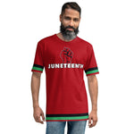 Descendants of the Island Juneteenth Red Men's t-shirt