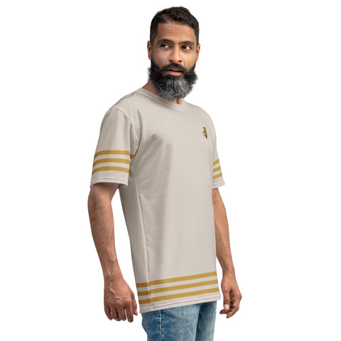 Descendants of the Island Gold Stripes Men's t-shirt