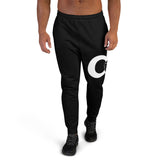 Descendants of the Island White on Black Men's Joggers