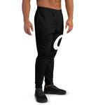 Descendants of the Island White on Black Men's Joggers