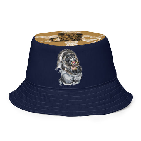 Island Gorilla Reversible bucket hat