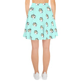 Descendants of the Island Magnolia Skater Skirt