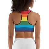 Descendants of The Island Rainbow Sports Bra