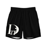 DTI Black and White Men's swim trunks