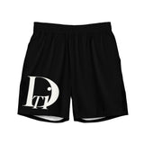 DTI Black and White Men's swim trunks