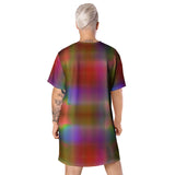 Descendants of the Island Tartan T-shirt dress