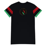 Descendants of the Island Juneteenth T-shirt dress