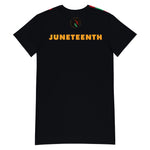 Descendants of the Island Juneteenth T-shirt dress