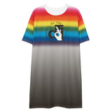 Descendants of The Island Soft Rainbow T-shirt dress