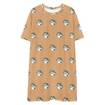 Descendants of the Island Magnolia T-shirt dress