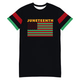 Descendants of the Island Juneteenth T-shirt dress