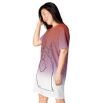 Descendants of The Island Halo Fade T-shirt dress