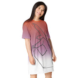 Descendants of The Island Halo Fade T-shirt dress