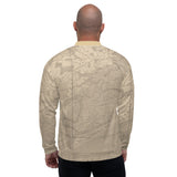 Descendants of the Island JI Map Parchment Unisex Bomber Jacket