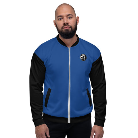 Descendants of The Island Blue/ Black Unisex Bomber Jacket