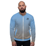 Descendants of The Island Fade Powder Blue Unisex Bomber Jacket