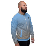 Descendants of The Island Fade Powder Blue Unisex Bomber Jacket