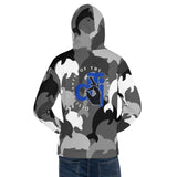 Descendants of the Island Dolphin Camo 6 Blue Unisex Hoodie