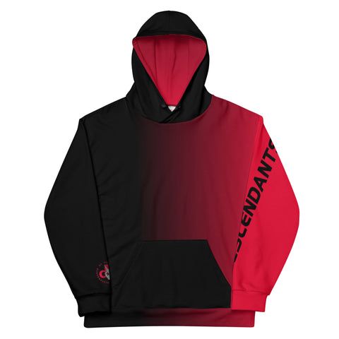 Descendants of the Island Red Side Fade Hoodie